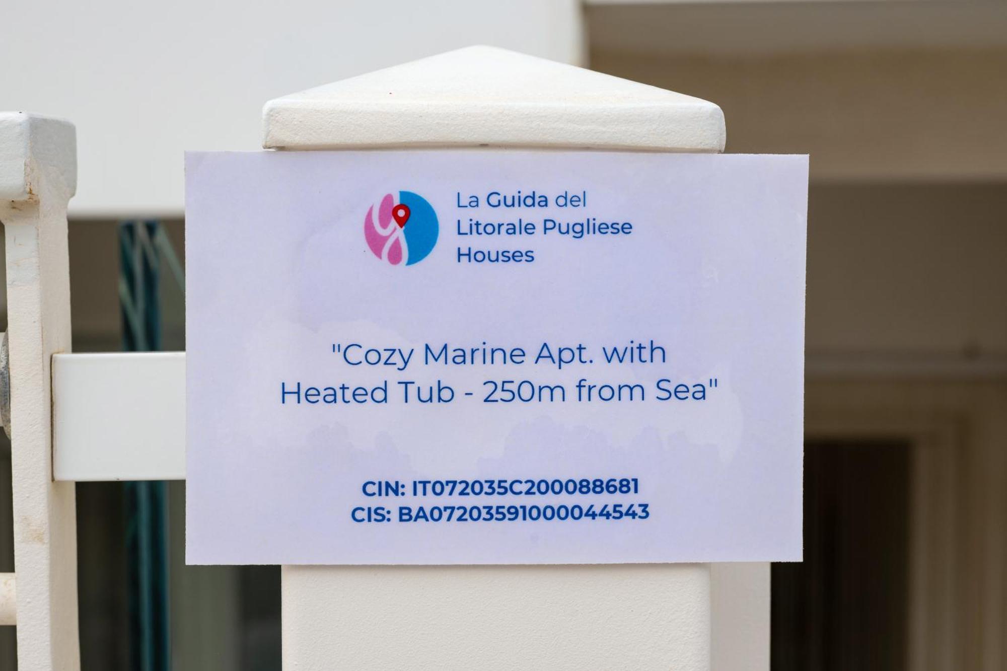 Cozy Marine Apt With Jacuzzi - 250Mt From Sea Polignano a Mare Dış mekan fotoğraf